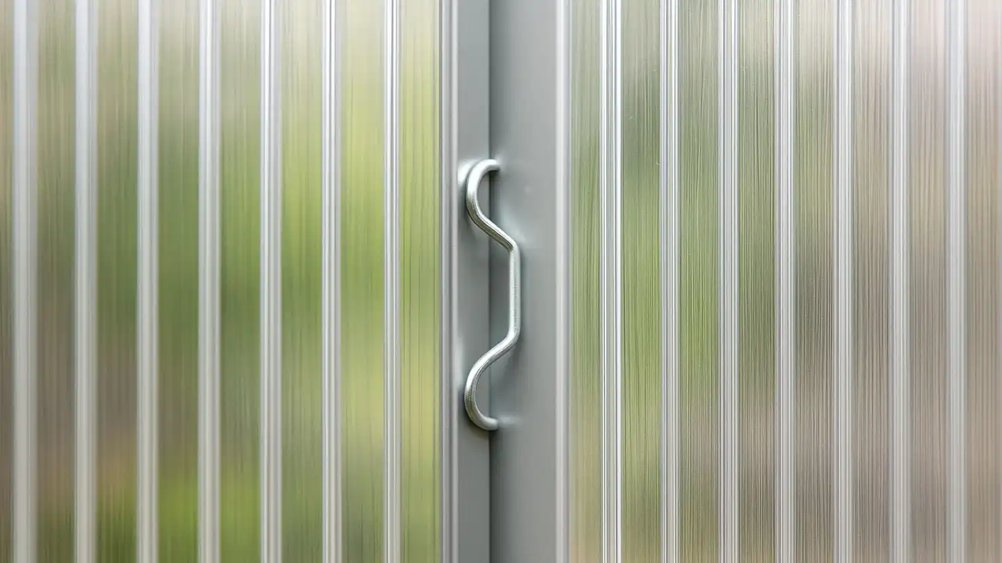 Glassklips til drivhus