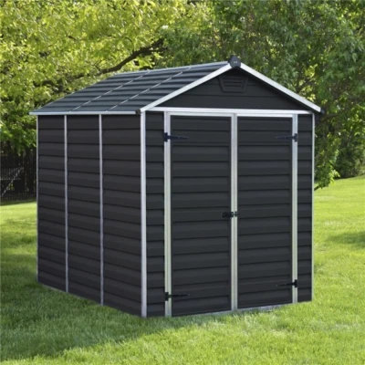 Redskapsbod Skylight 6 ft. x 8 ft. – Midnattsgrå Redskapsbod Skylight 6 ft. x 8 ft. – Midnattsgrå