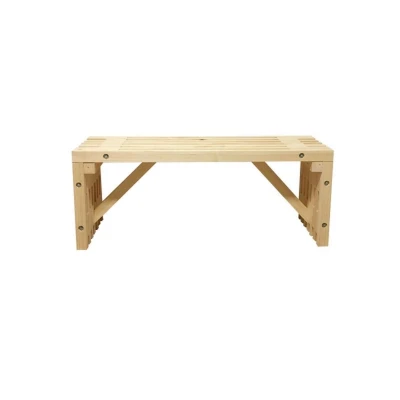 Pallebenk Natur 120 cm – FSC 100% Pallebenk Natur 120 cm – FSC 100%