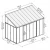SanRemo Vinterhage 3 x 5,46 m – Hvit