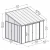 SanRemo Vinterhage 4 x 4,25 m – Hvit